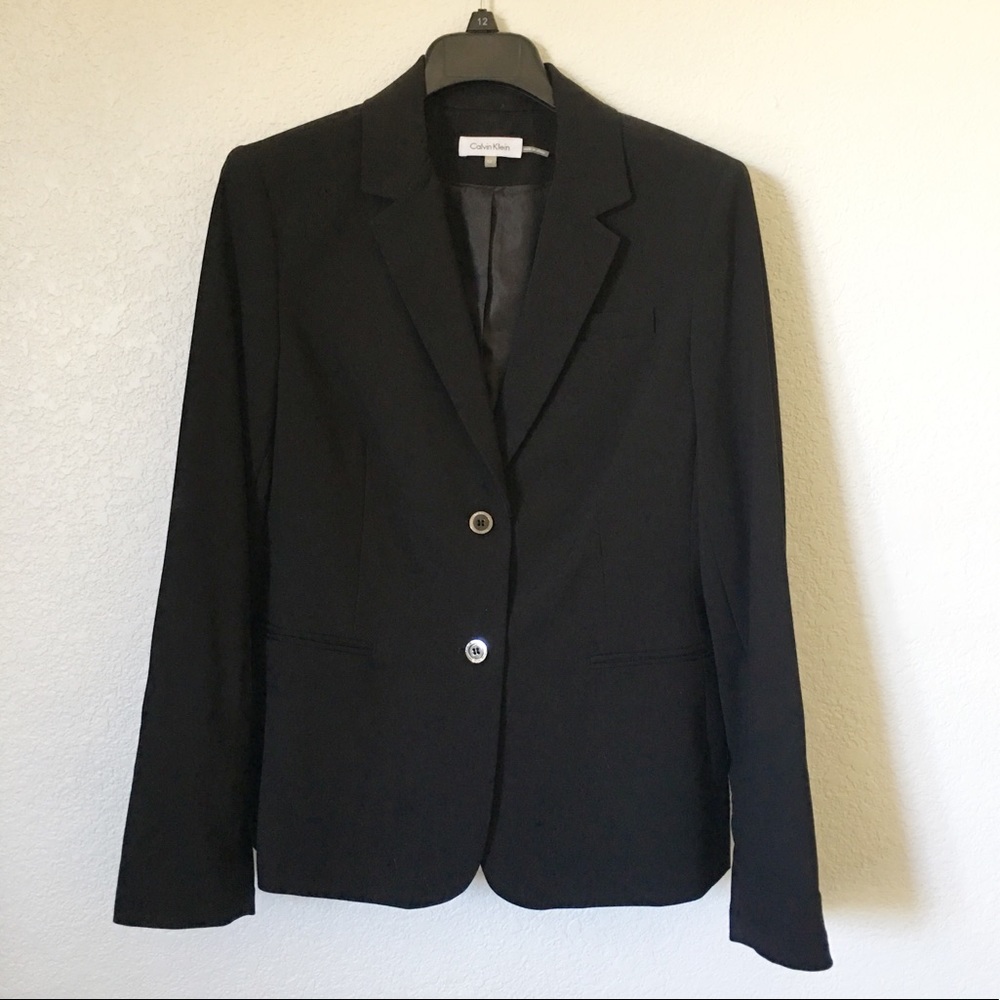 Black Calvin Klein Women’s Blazer Size 12